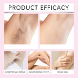 Hair Removal Care - 90ml Strawberry Hair Removal Aftercare Oil, 60g Hair Removal Cream, For Armpit Leg Arm Hair Growth Inhibitor
