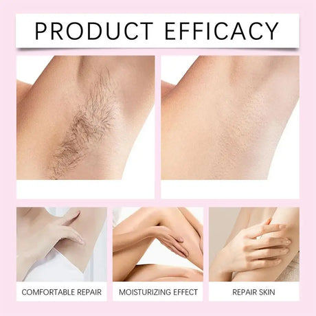 Hair Removal Care - 90ml Strawberry Hair Removal Aftercare Oil, 60g Hair Removal Cream, For Armpit Leg Arm Hair Growth Inhibitor