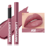 12 Colors Nude Matte Lipstick Waterproof Lip Sticks Not Fading Sexy Red Velvet for Women Make Up Long Lasting Lip Cosmetics