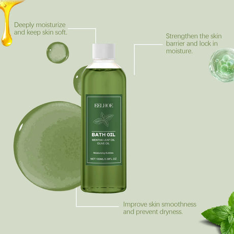 Olive Bath Oil Anti Dry Skin Softening Moisturizing Body Cleansing Remove Dirt Nourish Bath Essential Oil Body Care Shower Oil