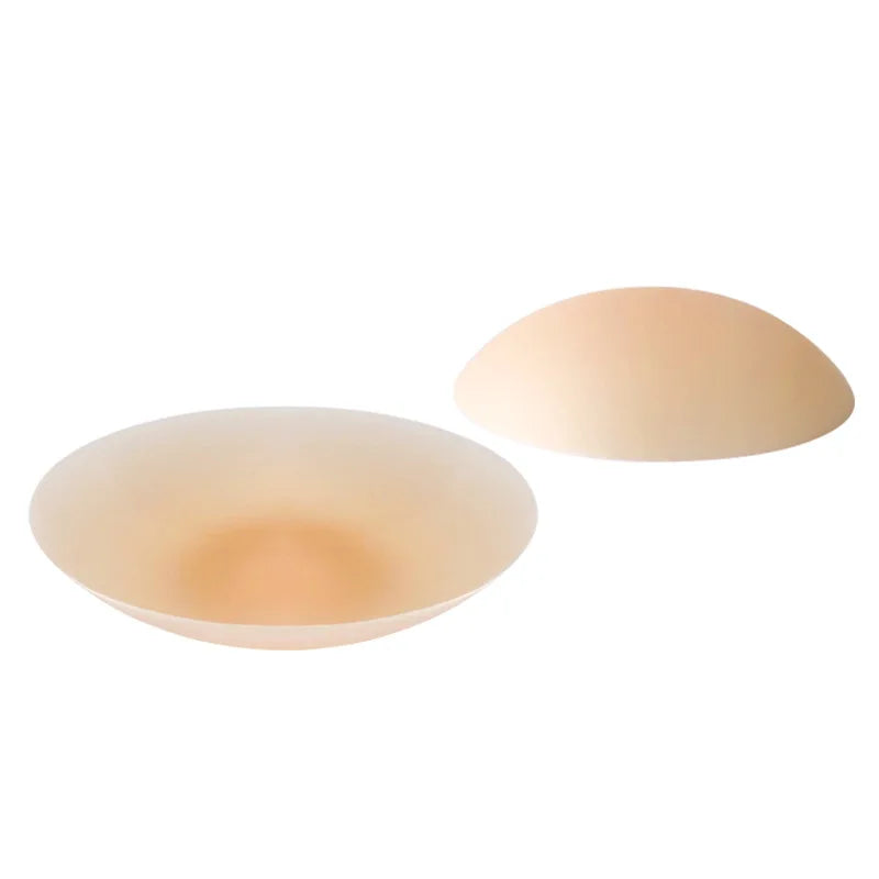 1 Pair Invisible Non Adhesive Silicone Breast Patch Thin Nipple Patch Cover Petals Stickers Seamless Silicone Bra