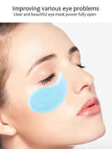 60Pcs Hyaluronic Acid Crystal Collagen Eye Mask Anti Dark Circles Remove Eye Bagsmoisturizing Firming Eye Patches Skin Care