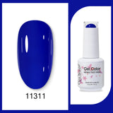 Clou Beaute 15ml HEMA TPO FREE Gel Nail Polish Bright Dark Army Green Gel Lacquer Semi Permanent Art Organic  Nail Gel Varnish