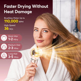 5 in 1 Air Wrap Hair Styler Frizz-Free Auto Wrap Curler, High-Speed Hair Dryer, Straightening & & Blow Dryer Brush for Styling