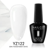 NAILCO 15ml HEMA FREE TPO FREE Top Base Coat Nail Gel Polish Supplies Vernis Semi Permanent Nail Art Manicure Gel Ongle UV Nails