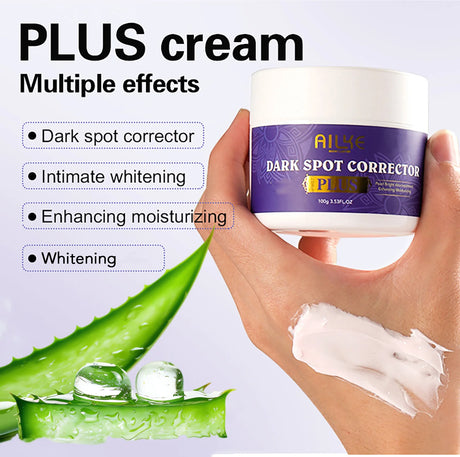 AILKE Premium Skin Lightening Cream - Dark Spot Corrector for Uneven Skin Tone - Face, Body, Underarm, Knees, Elbows, Knuckle