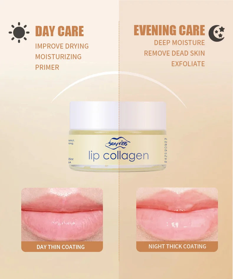 Korea Lips Care Mask Reduce Lip Wrinkles Remove Dead Skin Moisturizing Sleep Lip Balm Long-lasting Nourishing Lip Care Product