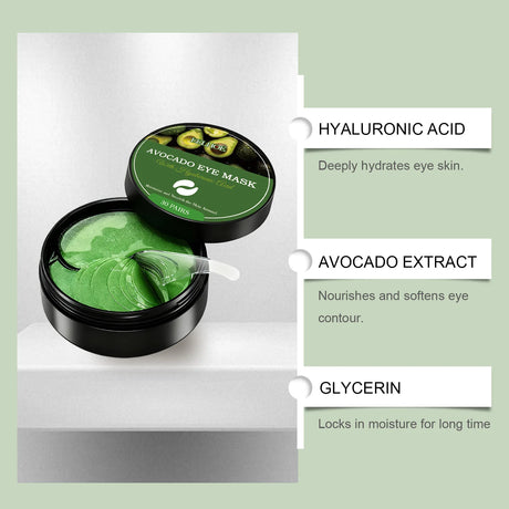Hyaluronic Acid Eye Mask Under Eye Mask Anti Dark Circles Remove Eye Bags Improves Dullness Moisturizing Hydrating Eye Patches