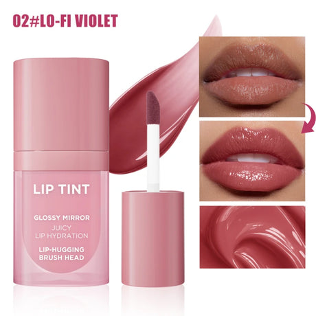 Brand Mirror Lip Gloss 5ml Non Stick To Cup Non Fading Long-lasting Moisturizing Hydrating Natural Portable Brush Head Lip Gloss