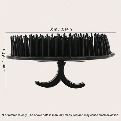 1 shampoo brush, scalp massage brush, dandruff cleaning brush