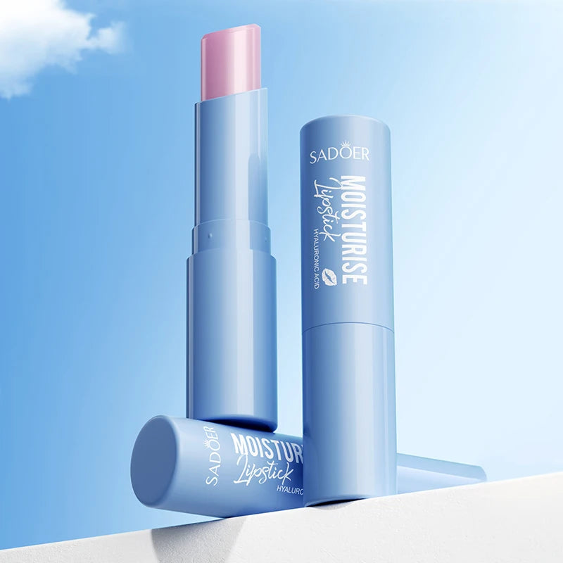 SADOER 1/5/10/15/20PCS Hyaluronic Acid Lip Balm Long-Lasting Moisturizing Lip Care, Hydrating & Nourishing Soothe Dryness