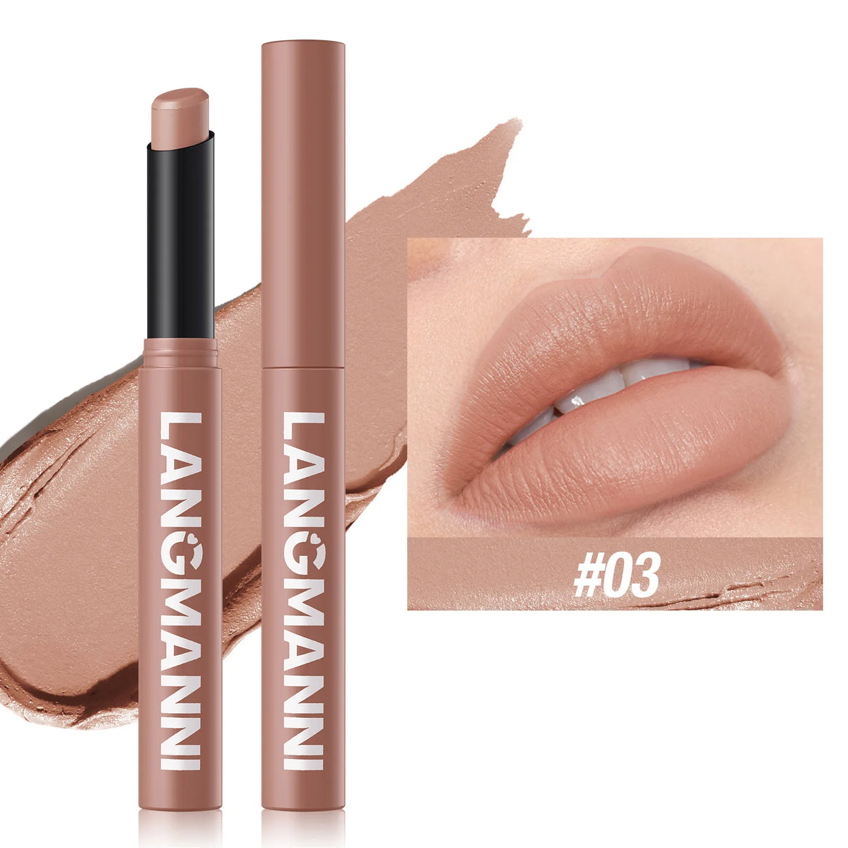 12 Colors Nude Matte Lipstick Waterproof Lip Sticks Not Fading Sexy Red Velvet for Women Make Up Long Lasting Lip Cosmetics