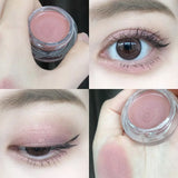 Matte Purple Peach Pink Eyeshadow Cream Blush Face Contour Waterproof Lasting Concealer Nude Brown Eyeshadow Primer Base Makeup