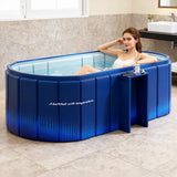 1PC  Insulated Ice Bath , Cold Plunge Tub, No Inflation Install Needed, Shower-Compatible for Indoor & Outdoor Use