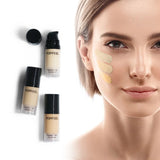 POPFEEL Flawless Satin Foundation, Full Coverage, Waterproof & Sweatproof, Long-Lasting for Perfect Base