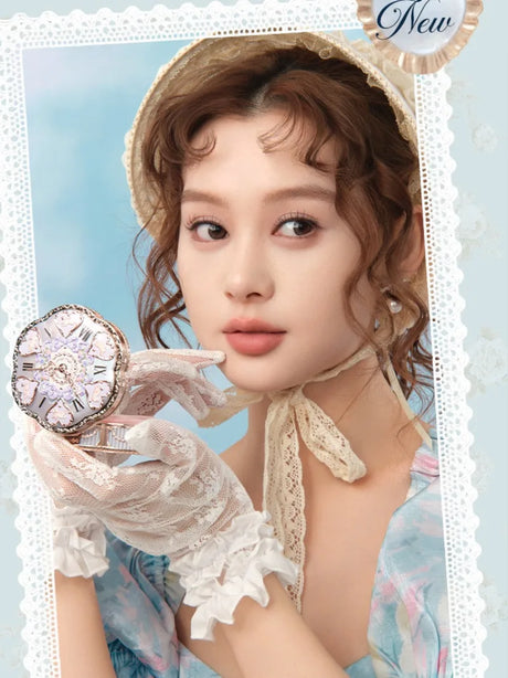 Flower Knows Makeup Base Garden Air Cushion Foundation CC Cream Skin Friendly Concealer Makeup Moisturizing Natural Coverage