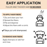 GOIPLE Hair Fiber Hold Spray Instant Volumizing Product Hair Building Fibers Powder Hairstyle Thickening Spray for Men and Women