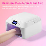 71 LEDs UV Nail Lamp Large Space Nail Dryer with Hand Pillow Smart Sensor 72 W Professional UV Lamp For Nails Manicure Pedicure