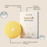 10 Pcs Breast Lifting Patch Firming & Shaping Skin Care Hydrolyzed Collagen Infused Invisible & Comfortable Wear for Women