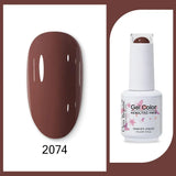 Clou Beaute 15ml HEMA TPO FREE Gel Nail Polish Bright Dark Army Green Gel Lacquer Semi Permanent Art Organic  Nail Gel Varnish