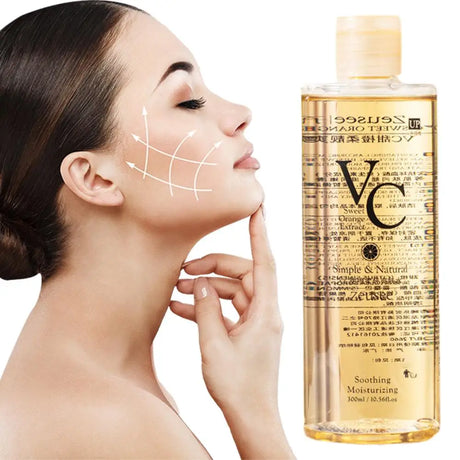 Product Vitamin C Skincare Products VC Toner Refreshing Lotion Hydrating Rejuvenating Wet Skin Tone Compress Care Skin Esse B5J9