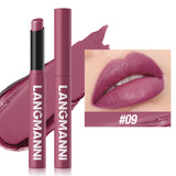 12 Colors Nude Matte Lipstick Waterproof Lip Sticks Not Fading Sexy Red Velvet for Women Make Up Long Lasting Lip Cosmetics
