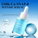 GHK-Cu SNAP-8 Peptide Face Serum Blue Copper Moisturizing Essential Oil Cleansing Moisturizing Deep Hydration Skin Care Refresh