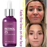 Instant Wrinkle Remover Face Serum Lifting Firming Fade Fine Lines Anti-aging Essence Whitening Brighten Nourish Skin Care