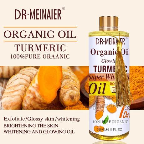 Super Moisturizing Body Care Oil Correcting Meridian Spa Relaxation Oil Arbutin Hydrates Skin With Turmeric Retinol Massage Oil