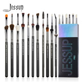 Jessup Eye Makeup Brushes Set,Professional Makeup Brush,Synthetic Eye Blending Brush Eyeshadow Brush Eyebrow Crease Shader T341