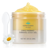 Skin Tightening Anti-Cellulite Body Cream – Golden Hot Gel for Belly, Waist, Thigh & Butt Firming Slimming Massage Cream