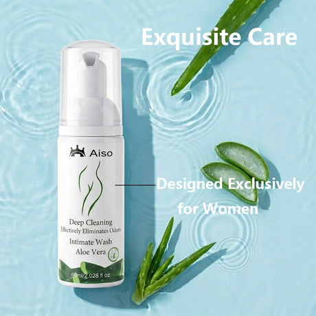 Aloe Vera Intimate Care Wash for Women: A mildly acidic cleanser that is gentle and non-irritating, suitable for daily care.