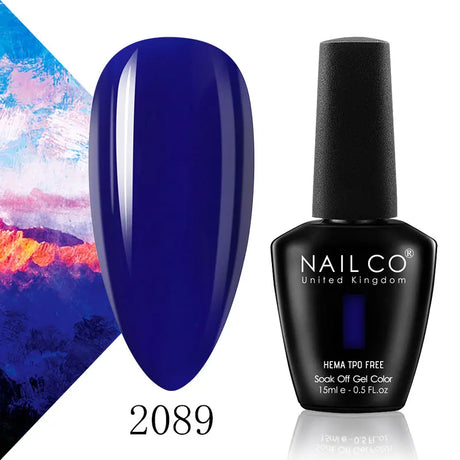 NAILCO 15ml HEMA FREE TPO FREE Top Base Coat Nail Gel Polish Supplies Vernis Semi Permanent Nail Art Manicure Gel Ongle UV Nails