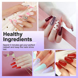 Poly Gel Extension Tool Set Professional Gel Nail Polish Kit With UV LED Nail Lamp Dryer And Electric Nail Drill Machine
