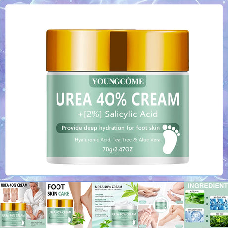 Urea 40% Foot Cream Dry Cracked Feet Heel Gentle Exfoliation Softening Skin Ultra-Hydrating Hand Foot Care Cream Stick Protuct