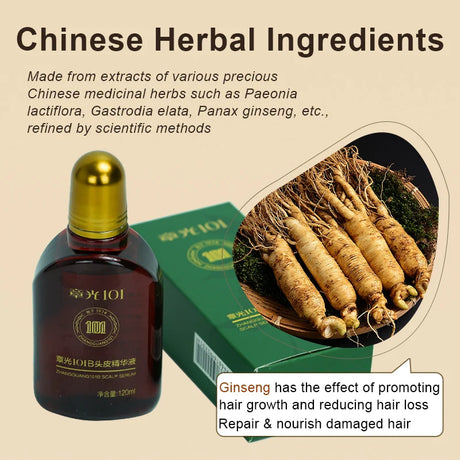 Zhang Guang 101B/101M Anti Hair Loss Shedding Proof Tonic 120ml – Herbal Treatment Essence, Controls Oil, 100% Authentic