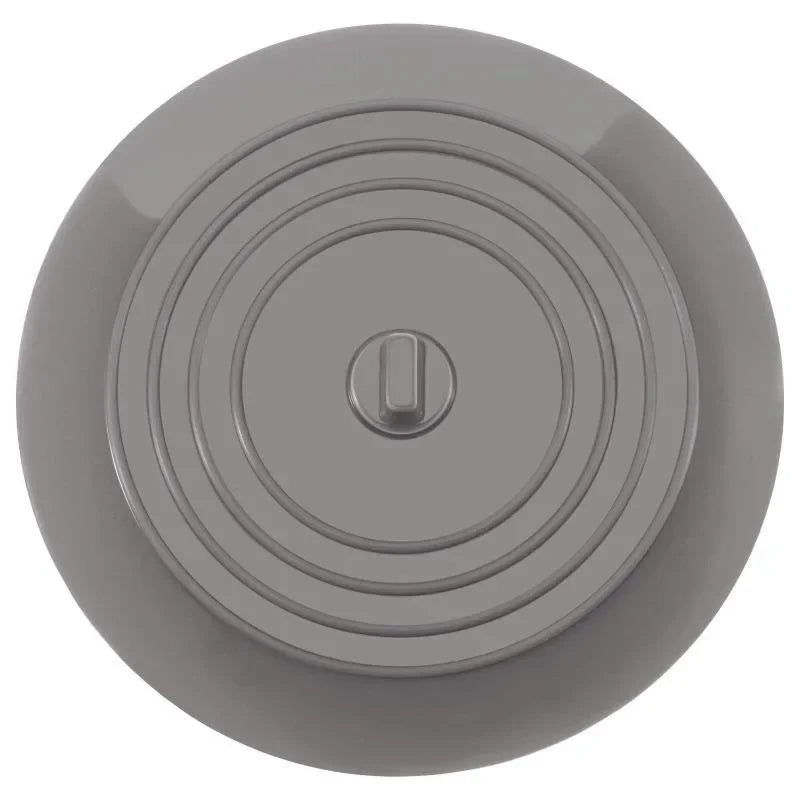6 Inches Large Silicone Drain Plug Hair Stopper Flat Suction Cover Tub Stopper Leakage-proof Drain Cover Bathroom Accessories