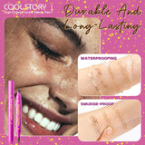 Double Eyeliner Freckles Pen All-in-One Natural Waterproof Lasting Seal Spot Pen Natural Simulation