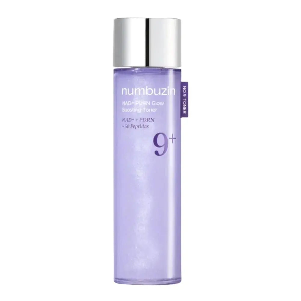 Original Numbuzin No9+ Face Care Collection NAD+ PDRN Glow Boost Toner 5+Glutathione Vitamin Concentrated Essence 3+Bifida Serum
