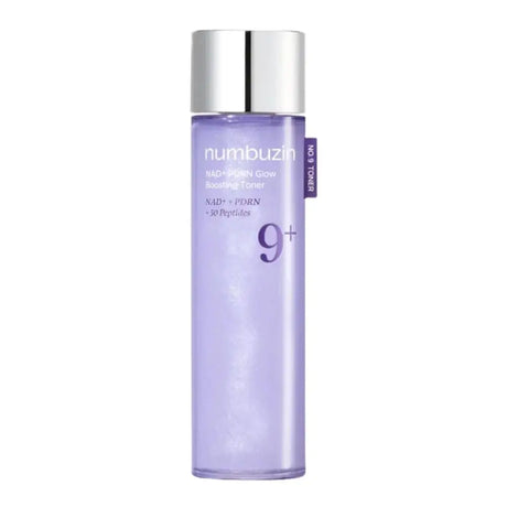 Original Numbuzin No9+ Face Care Collection NAD+ PDRN Glow Boost Toner 5+Glutathione Vitamin Concentrated Essence 3+Bifida Serum