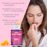 Vitamin C Skin Beauty Capsules for Adults, Daily Wellness, Radiance and Healthy-Looking Skin Support, 60 Count, Easy-to-Take