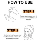 SEYHZE 8in1 Hydrating Facial Serum & Tightening Cream Set 2pcs Skincare Kit with Niacinamide Collagen Ceramides Aloe + Snow Aloe