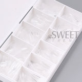 550pcs Soft Gel Nail Tips Medium Short Almond Coffin Full Cover Matte Extension Tool Acrylic Press on Nail French Manicure Decor