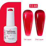 Clou Beaute Jelly Color UV Gel Manicure Summer Pink Nude Gel Nail Rainbow Nail Supplies For Professionals Semi-permanent Varnish