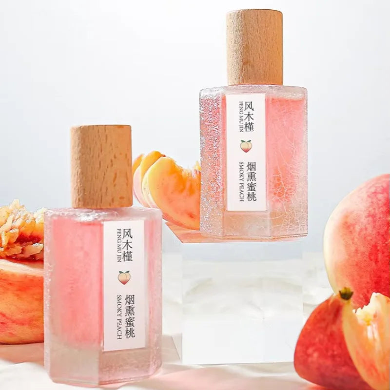 Peach Watermelon Perfume Natural Fresh Fruity Scent Charm Fragrance Women's Date Vibrant Perfume Body Spray Eau De Toilette