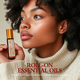 10ml Chocolate Musk Roller Essential Oils Women's Massage Body Oils Skincare Holiday Gifts Nail Care Moisturizing