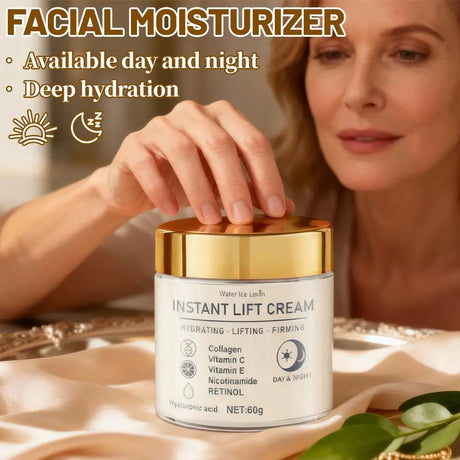 60g Instant Lift Face Cream Firming Skin Tightening Anti Wrinkle Collagen Hyaluronic Acid Hydrating Nourishing Facial Moisturize