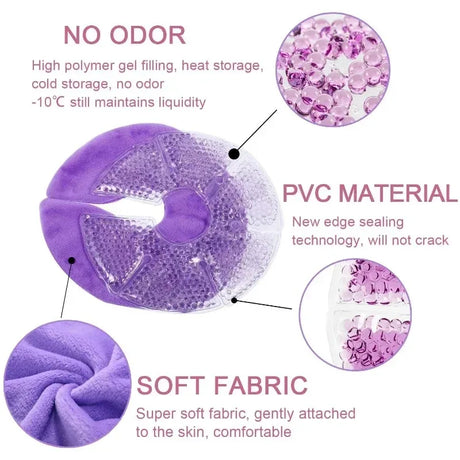 Reusable Cooling Gel Bead Ice Pack – Soothes & Comforts, Includes Washable Sleeve, Ideal for Postpartum Recovery & Daily Care