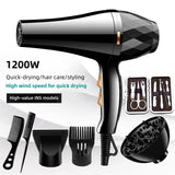 New High Wind Power Hair Dryer With Hot And Cold Constant Temperature Quick Drying Hood, Household Hair Salon Hair Dryer Tube