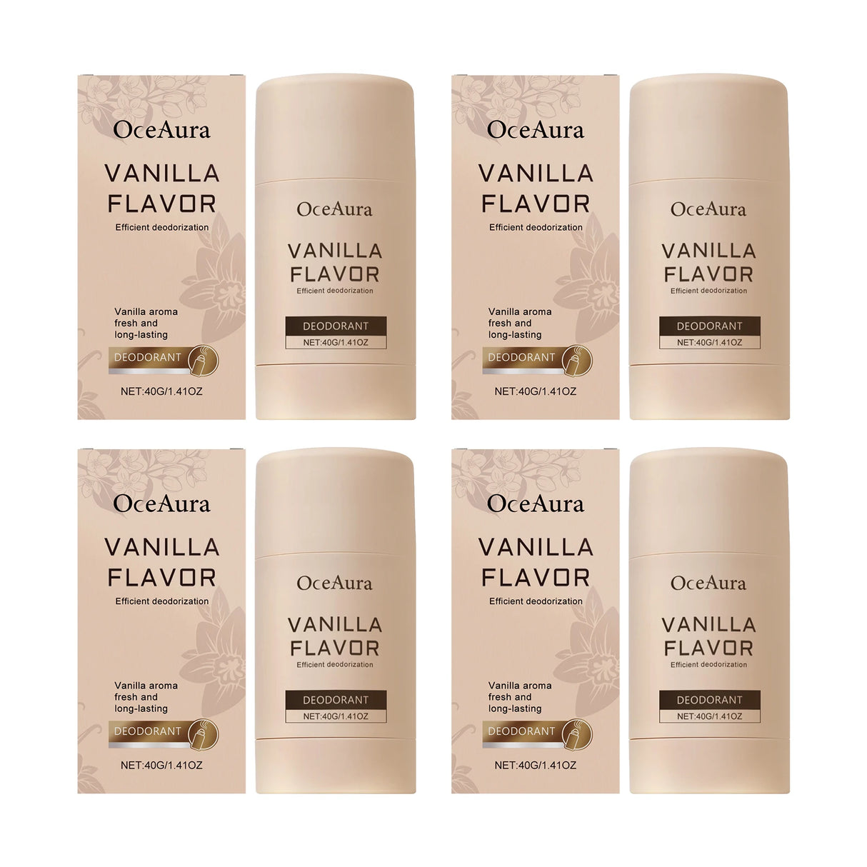 Vanilla Underarm Deodorizing Rod Lighten Odor Armpit Body Fragrance Antiperspirant Natural Moisturize Refreshing Deodorant Stick